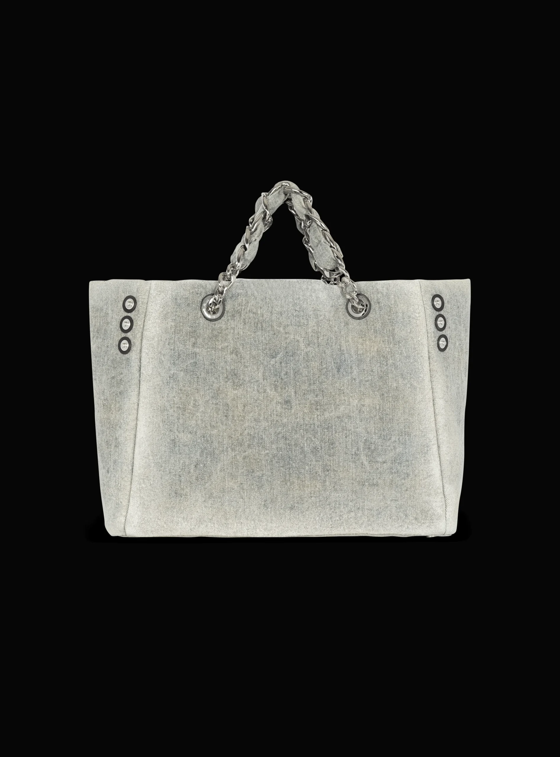 Hot 1945 Soft Faded Denim Tote Bag Women Tote Bags|Shoulder Bags