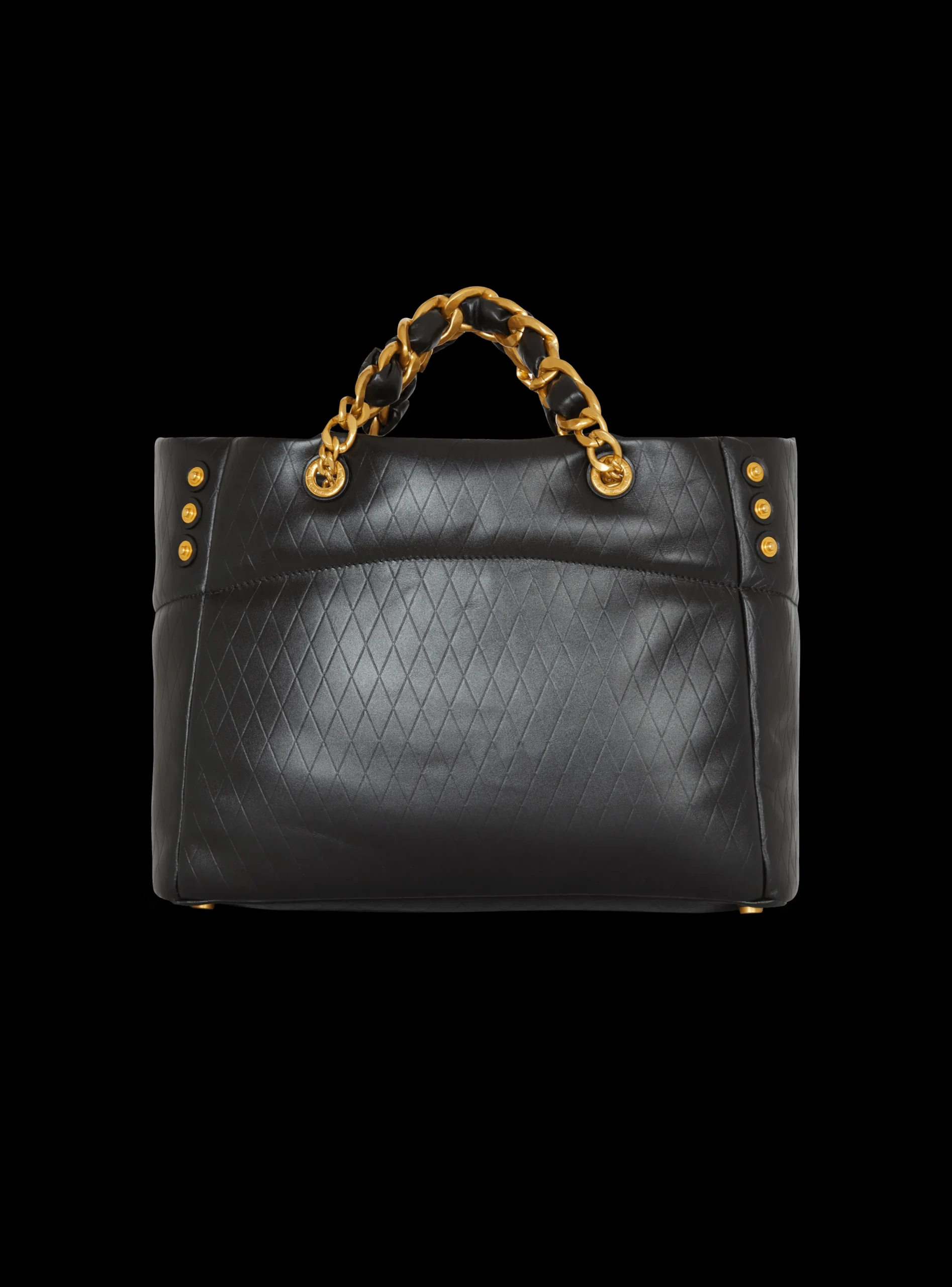 Hot 1945 Soft Tote Bag In Embossed Calfskin With A Grid Motif Women Tote Bags|Shoulder Bags