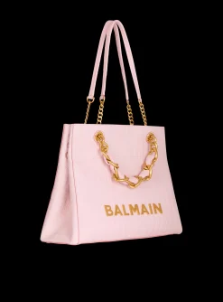 Sale 1945 Soft Tote Bag In Embossed Grained Calfskin With A PB Labyrinth Monogram Women Tote Bags|Shoulder Bags