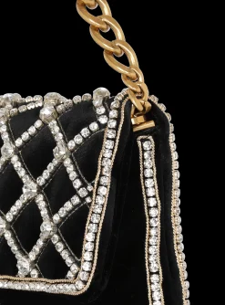 Best Sale 1945 Soft Velvet And Pearl Clutch Women Mini Bags|Shoulder Bags