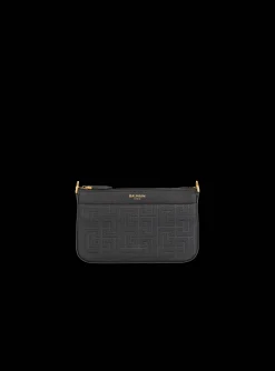 Discount 1945 Soft Zipped Mini Bag In Embossed Grained Calfskin With A PB Labyrinth Monogram Women Mini Bags|Crossbody Bags