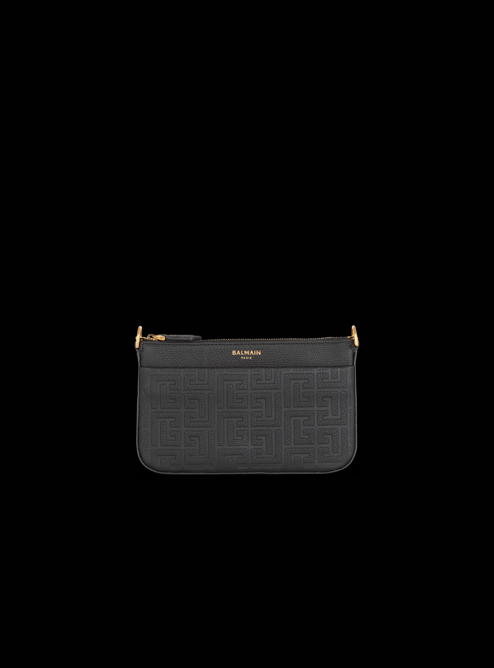 Discount 1945 Soft Zipped Mini Bag In Embossed Grained Calfskin With A PB Labyrinth Monogram Women Mini Bags|Crossbody Bags