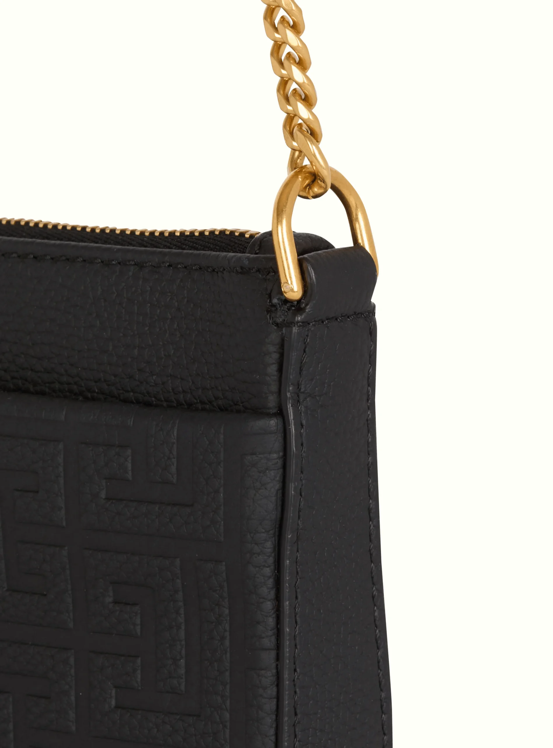 Discount 1945 Soft Zipped Mini Bag In Embossed Grained Calfskin With A PB Labyrinth Monogram Women Mini Bags|Crossbody Bags