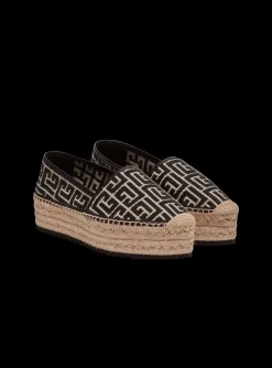 Discount Alex Espadrilles With Jacquard Monogram Women Flat Shoes