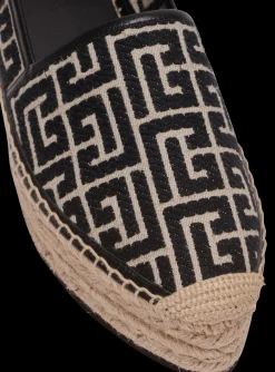 Discount Alex Espadrilles With Jacquard Monogram Women Flat Shoes