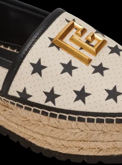 New Alex Star Print Espadrilles Women Flat Shoes