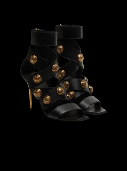 New Alma Leather Sandals Women High Heels & Pumps