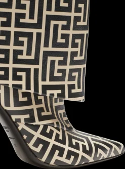 Flash Sale Ariel Monogrammed Leather Boots Women Boots