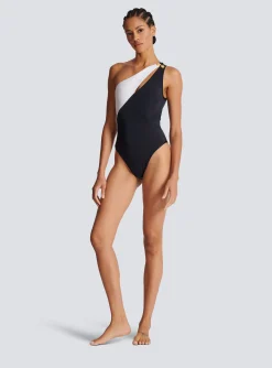 Outlet Asymmetric Swimsuit Women Swimwear