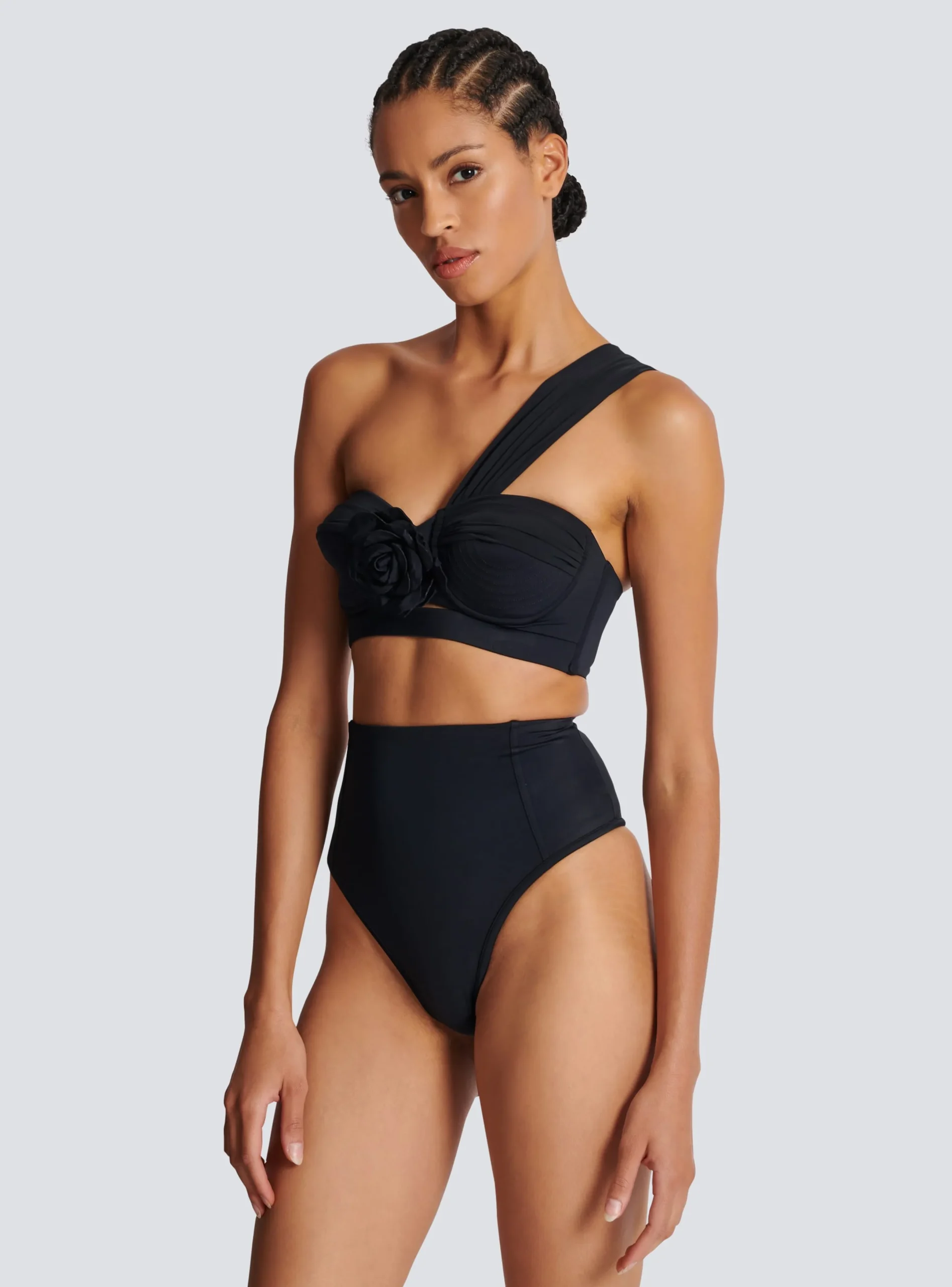 Clearance Asymmetric Two-piece Swimming Costume Women Swimwear