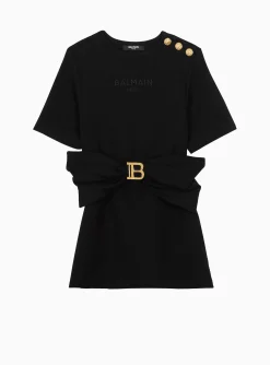 Shop B T-shirt Dress Kids Girls (4-10 Years)