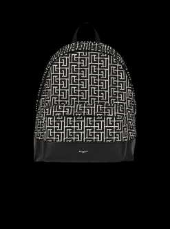 Discount Backpack With Jacquard Monogram Bags And Backpacks