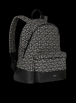 Discount Backpack With Jacquard Monogram Bags And Backpacks