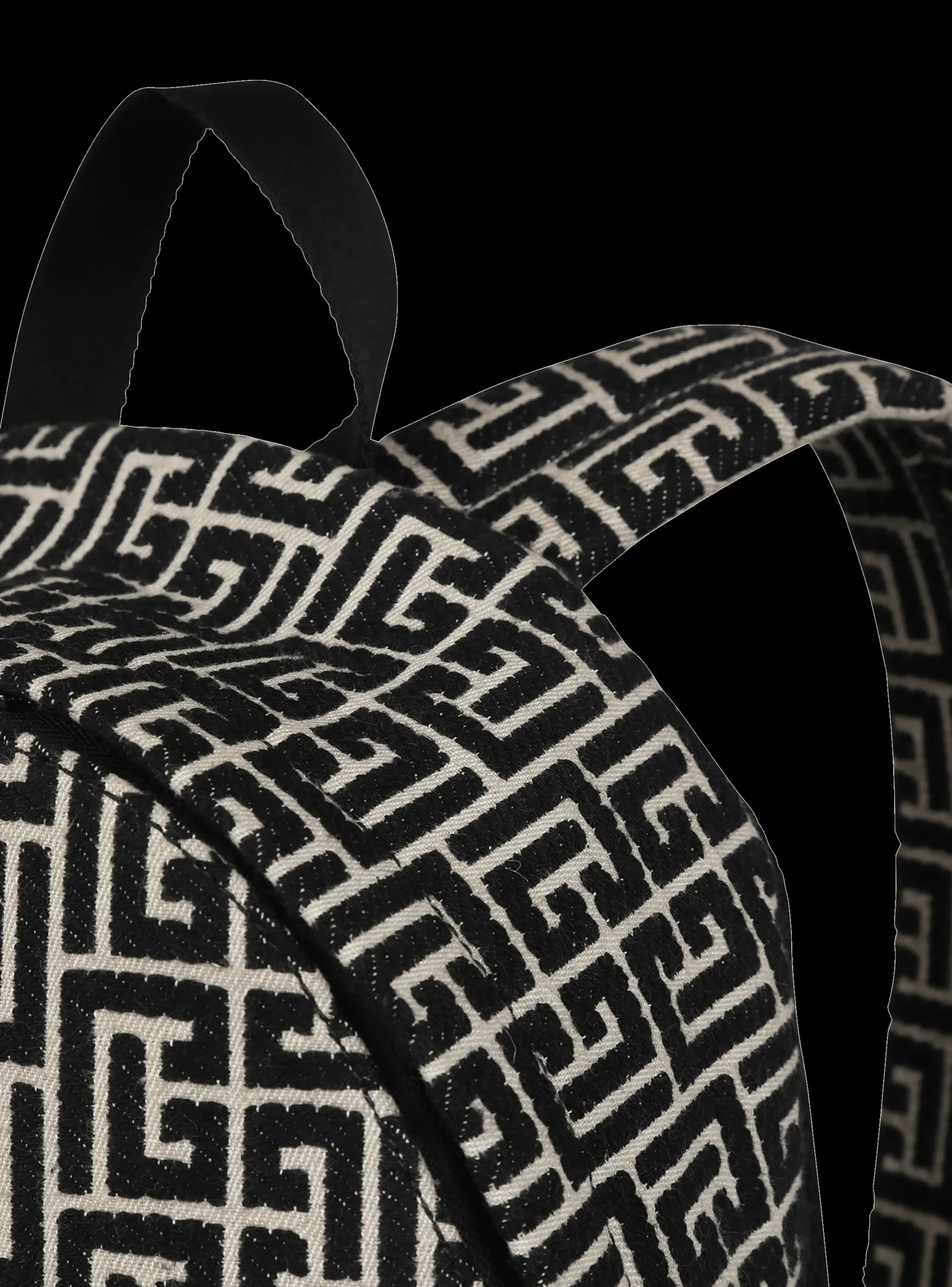Discount Backpack With Jacquard Monogram Bags And Backpacks
