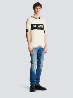 New Cotton Terry T-shirt Knitwear|T-Shirts