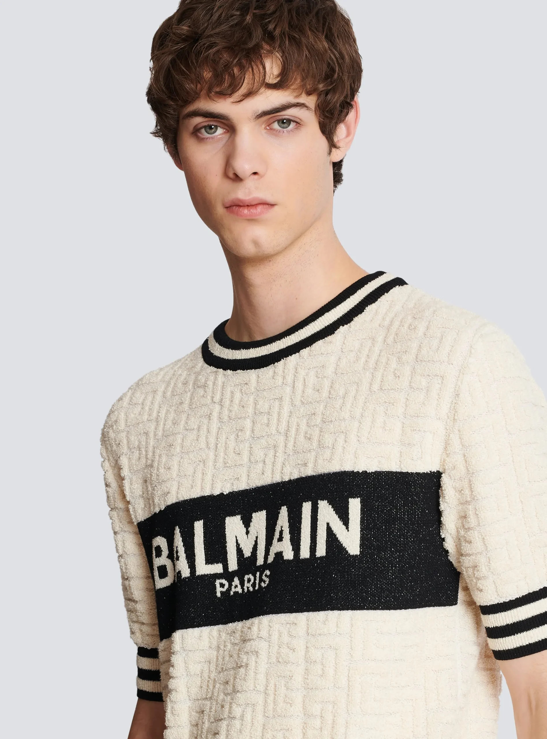 New Cotton Terry T-shirt Knitwear|T-Shirts