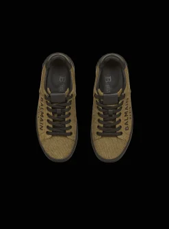 Online Logo Print Canvas B-Court Sneakers B-Court