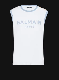 Store Paris 3-button Tank Top Women T-Shirts