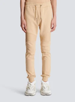 New Paris Flocked Joggers Sportswear|Trousers And Shorts