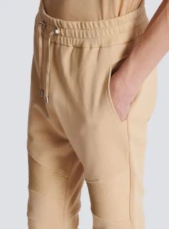 New Paris Flocked Joggers Sportswear|Trousers And Shorts