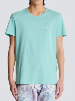 Cheap Paris Flocked Short-sleeved T-shirt Sportswear|T-Shirts