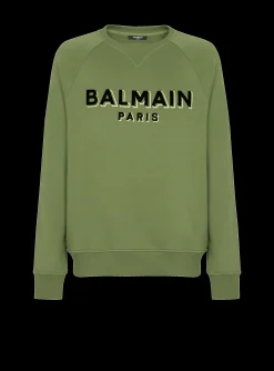 Sale Paris Flocked Sweatshirt Sportswear|Sweatshirts