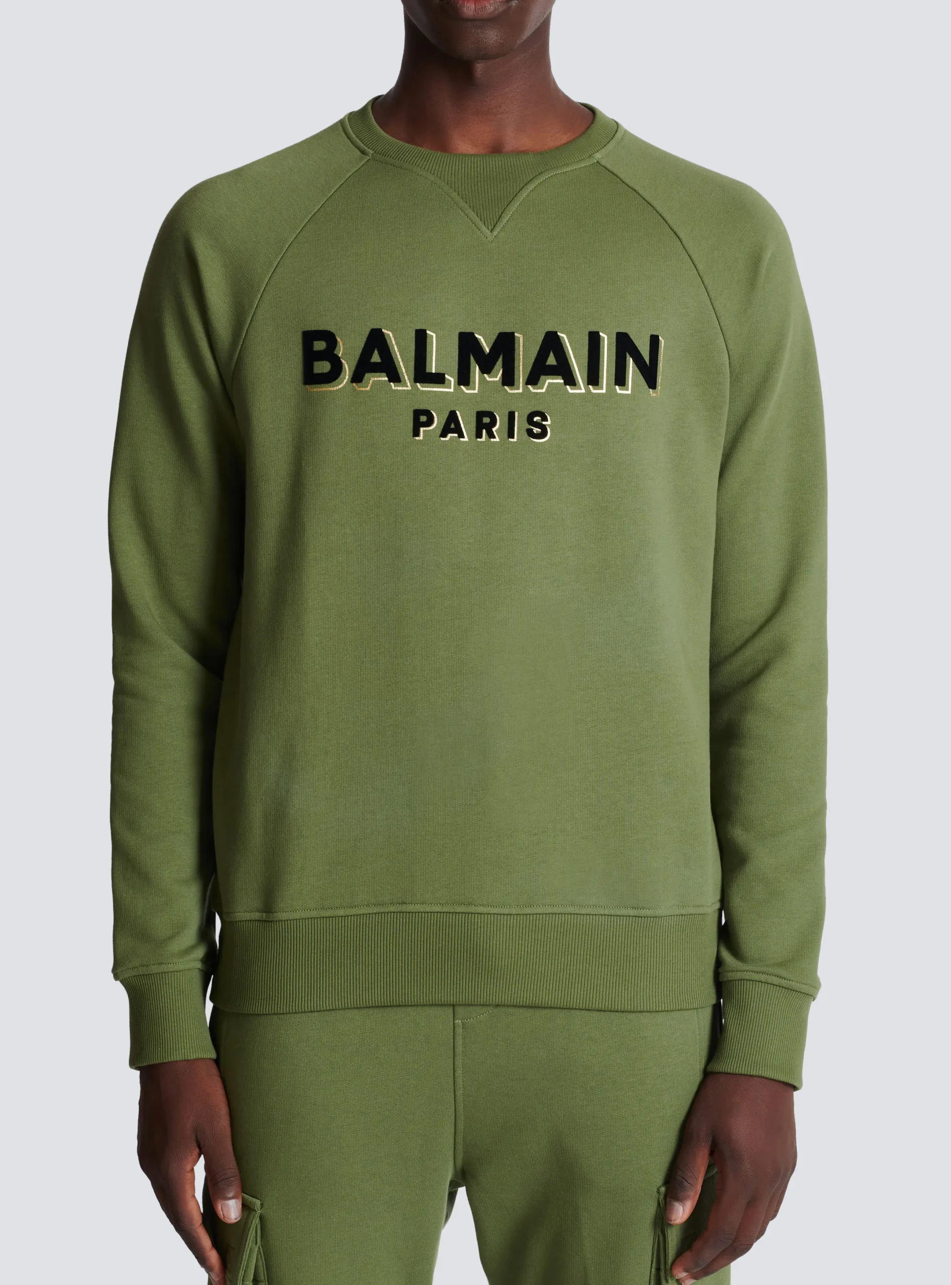 Sale Paris Flocked Sweatshirt Sportswear|Sweatshirts