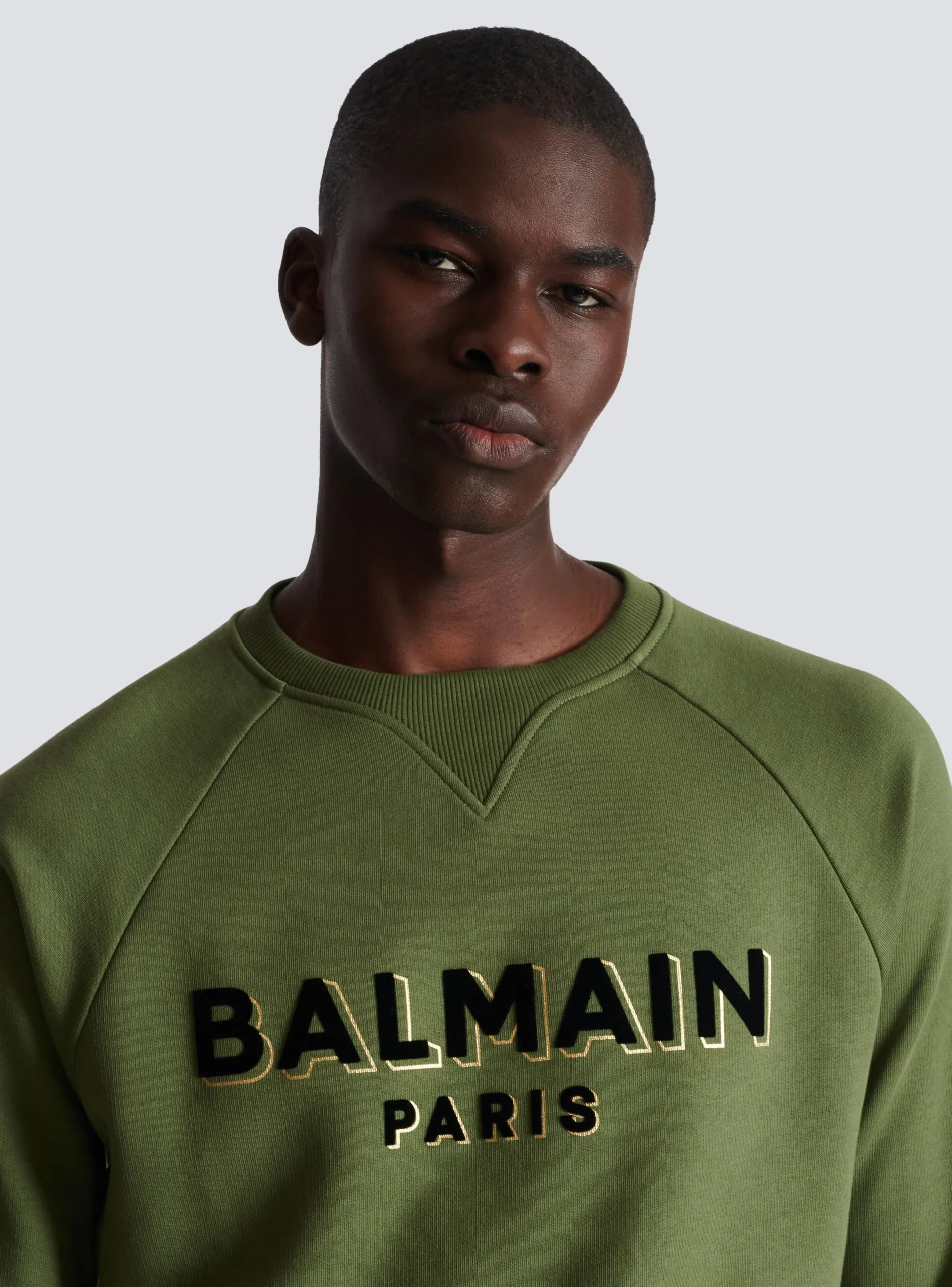 Sale Paris Flocked Sweatshirt Sportswear|Sweatshirts