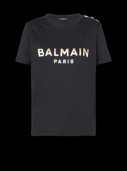 Discount Paris T-shirt With Buttons Women T-Shirts