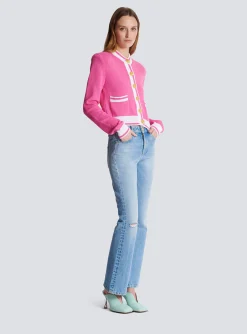 Store Signature Knit Cardigan Women Knitwear
