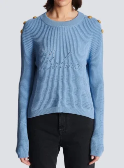 Online Signature Knit Jumper Women Knitwear