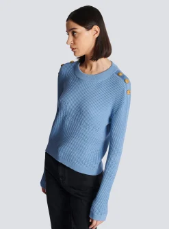 Online Signature Knit Jumper Women Knitwear
