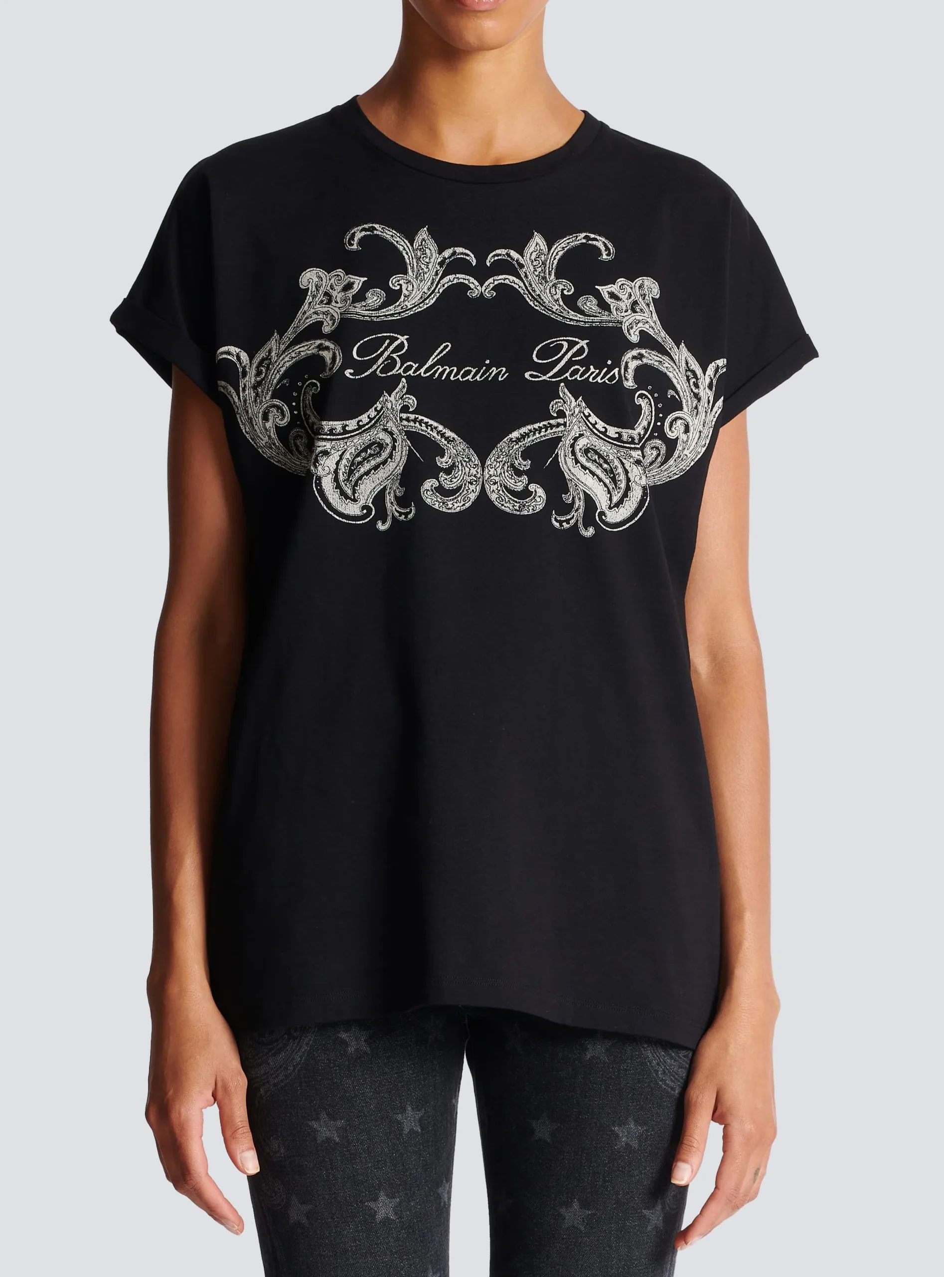 Shop Signature Paisley T-shirt Women T-Shirts