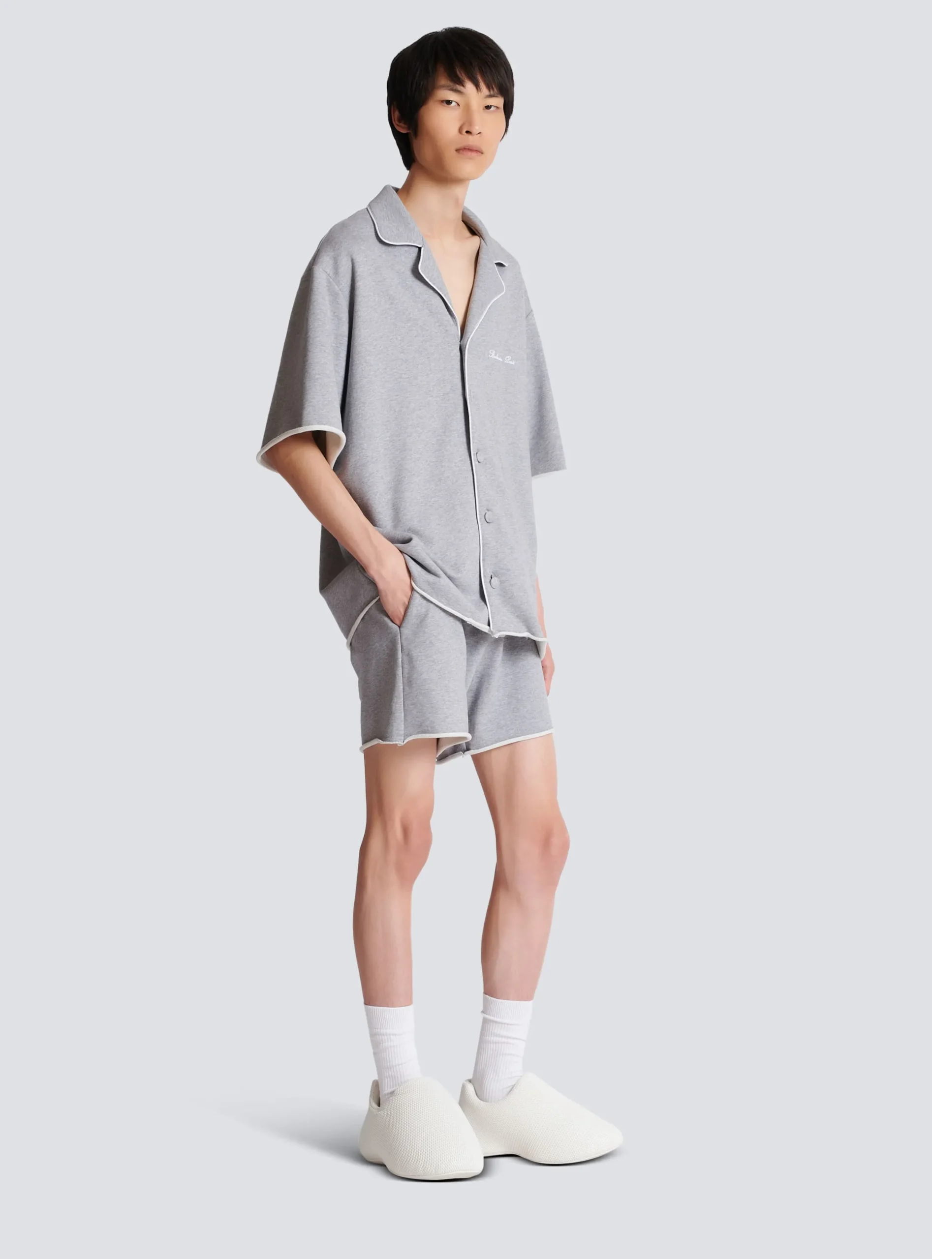 Hot Signature Short-sleeved Shirt In Jersey Shirts And Polos