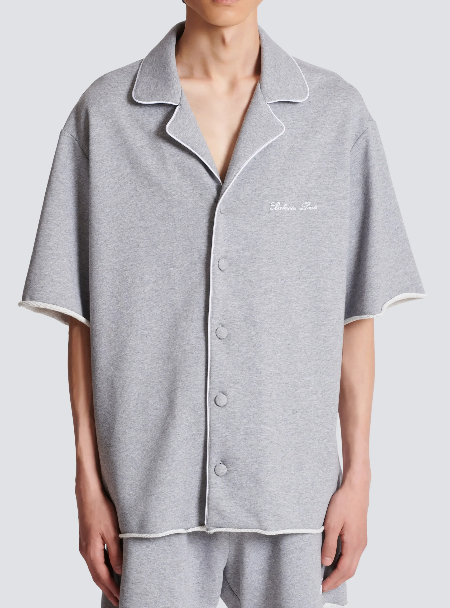 Hot Signature Short-sleeved Shirt In Jersey Shirts And Polos
