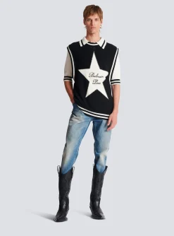 Online Signature Star Jumper Knitwear