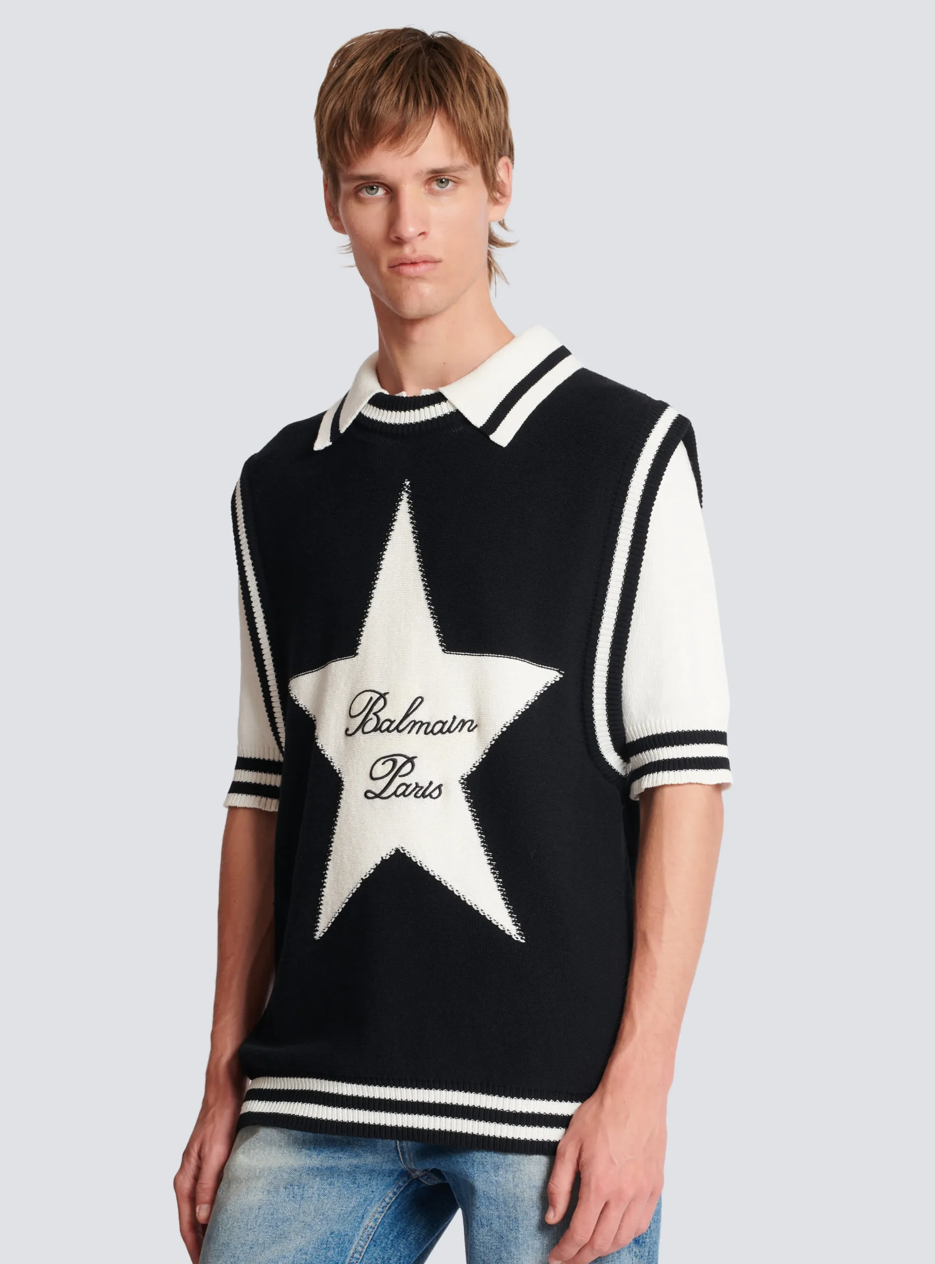 Online Signature Star Jumper Knitwear