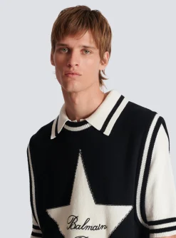 Online Signature Star Jumper Knitwear