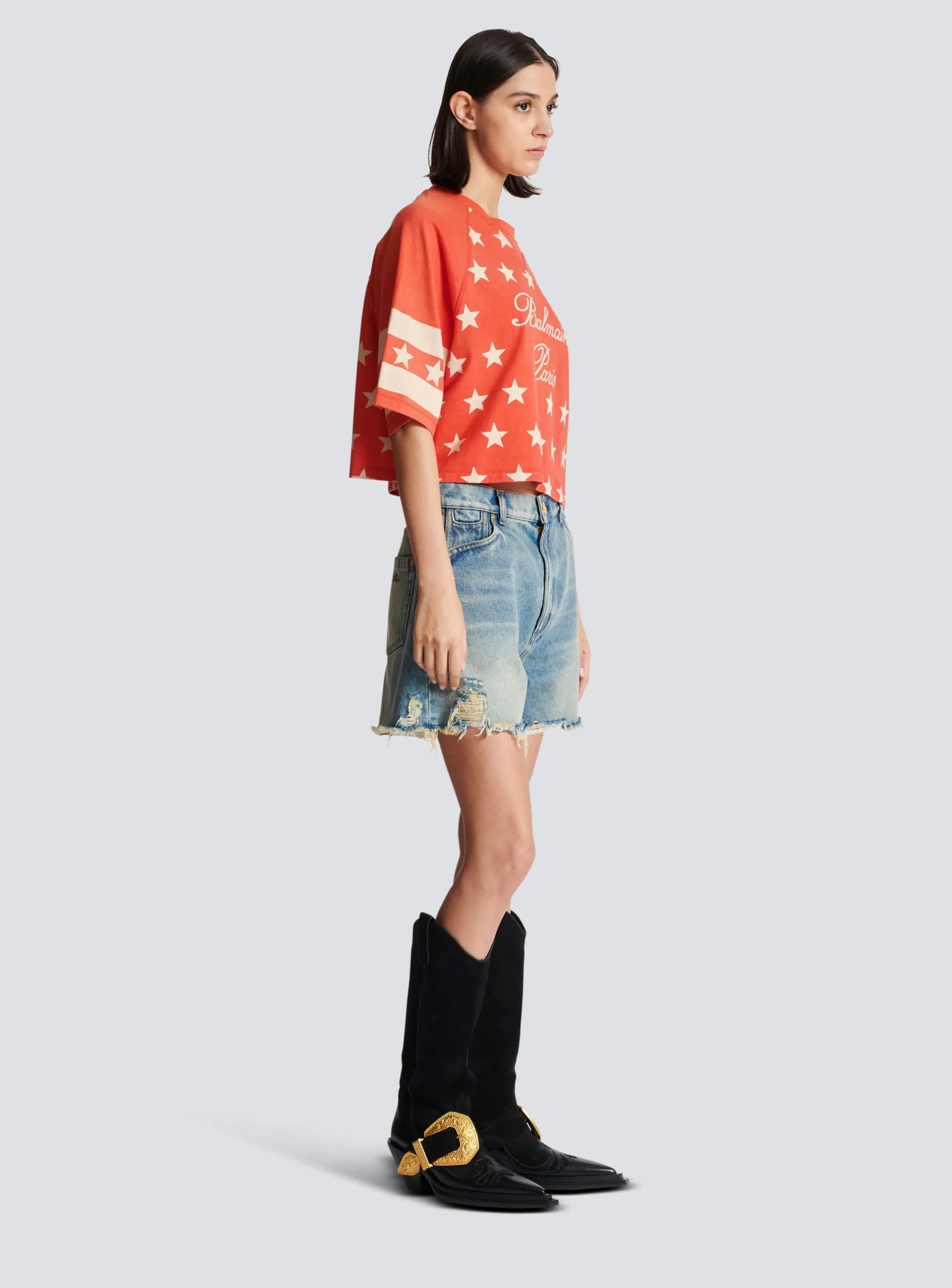 Store Signature Stars T-shirt Women T-Shirts
