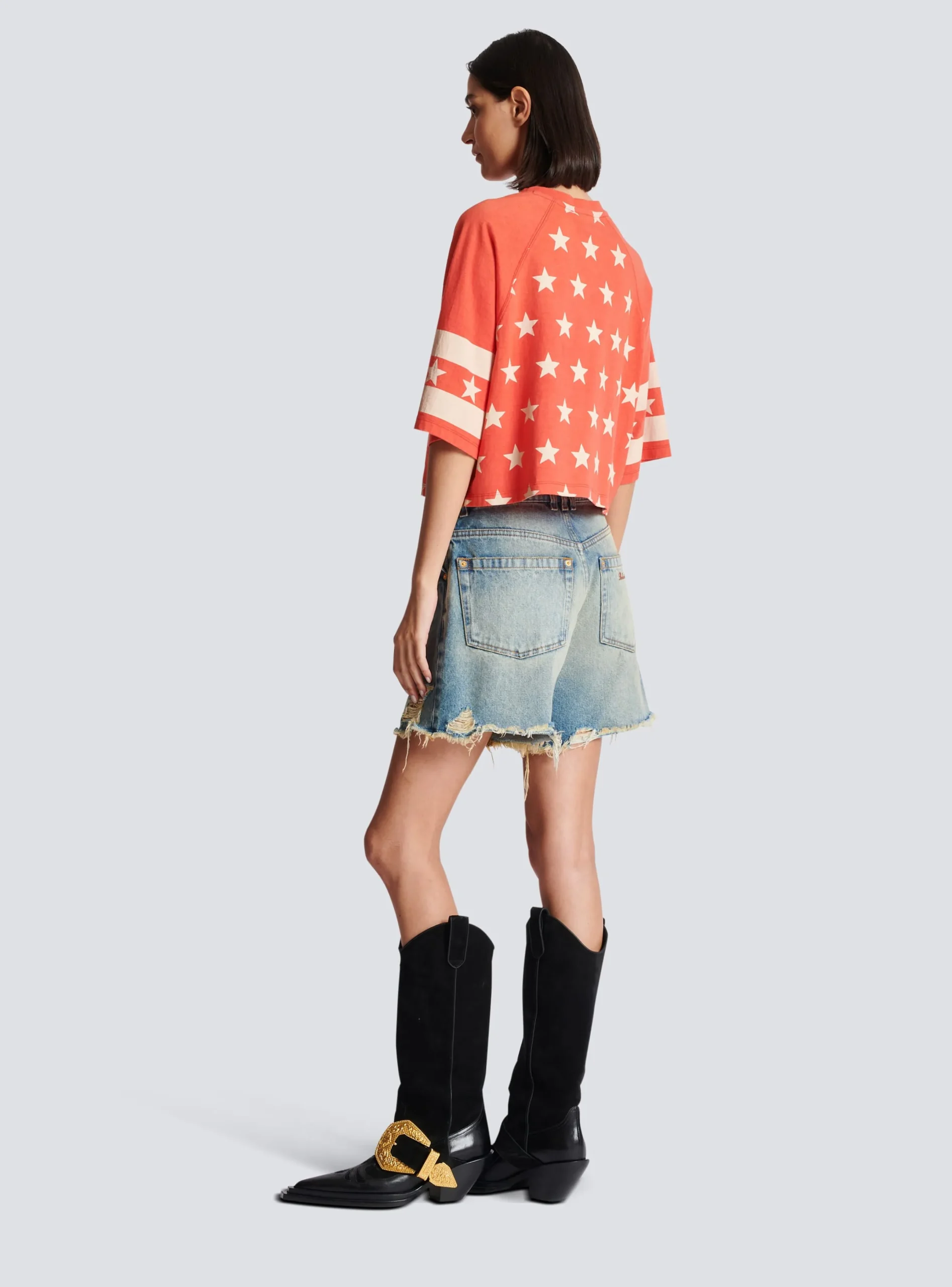 Store Signature Stars T-shirt Women T-Shirts