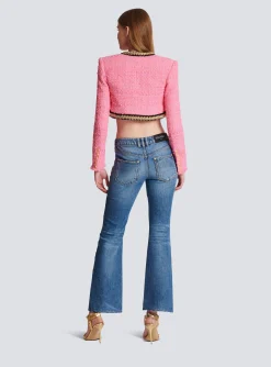 Sale Signature Tweed And Chain Jacket Women Jackets And Blazers