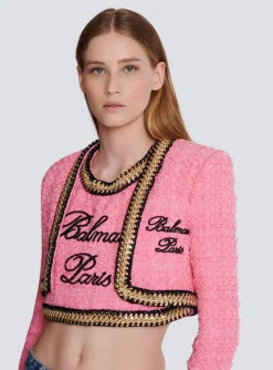 Sale Signature Tweed And Chain Jacket Women Jackets And Blazers