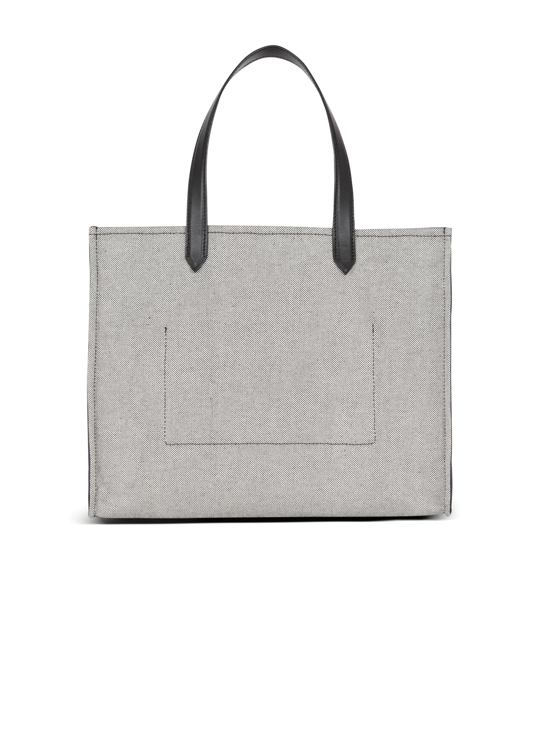 Store B-Army 42 Canvas And Smooth Leather Tote Bag Women Tote Bags|Handbags