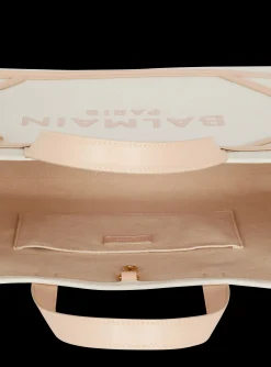 Online B-Army 42 Canvas And Smooth Leather Tote Bag Women Tote Bags|Handbags