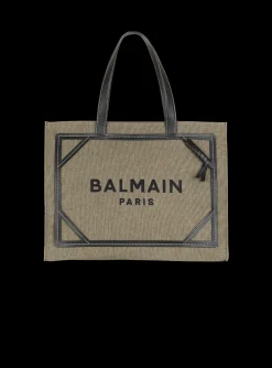 Discount B-Army 42 Canvas Tote Bag With Leather Details Women Tote Bags|B-Army Bags