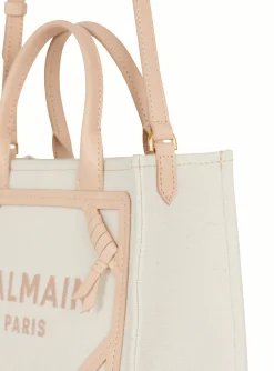 Fashion B-Army Canvas And Leather Tote Bag Women Tote Bags|Shoulder Bags