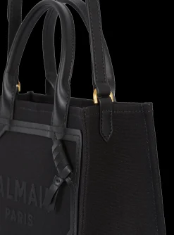New B-Army Canvas And Leather Tote Bag Women Tote Bags|Crossbody Bags