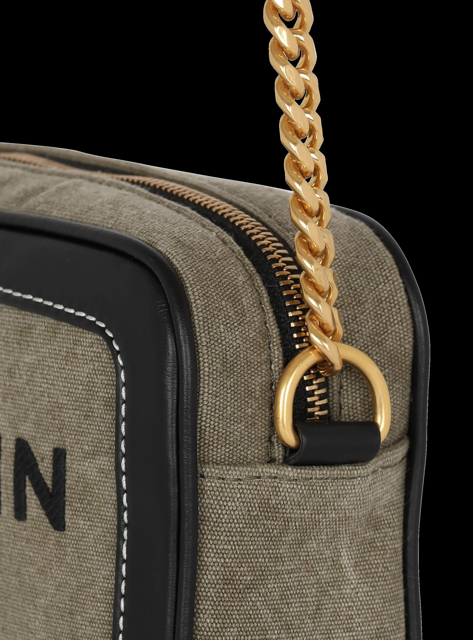 Discount B-Army Canvas And Leather Clutch Women Mini Bags|Shoulder Bags
