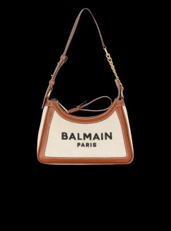 Fashion B-Army Canvas Bag With Leather Inserts Women Shoulder Bags|Handbags