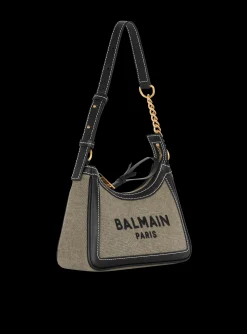 Sale B-Army Canvas Bag With Leather Inserts Women Shoulder Bags|Handbags